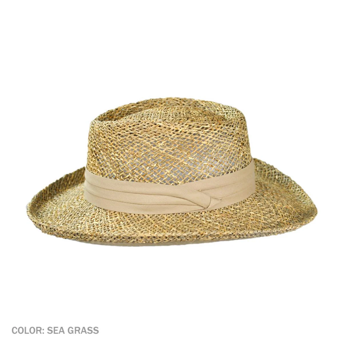 Wholesale Pebble Beach Seagrass Straw Gambler Hat B2B Pre-Pack - Image 3