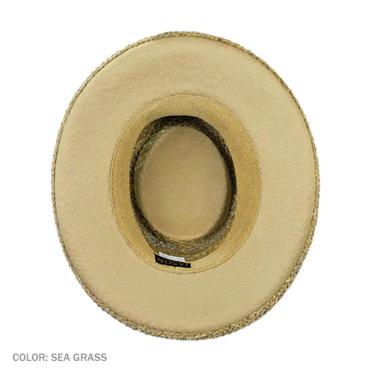 Wholesale Pebble Beach Seagrass Straw Gambler Hat B2B Pre-Pack - Image 4
