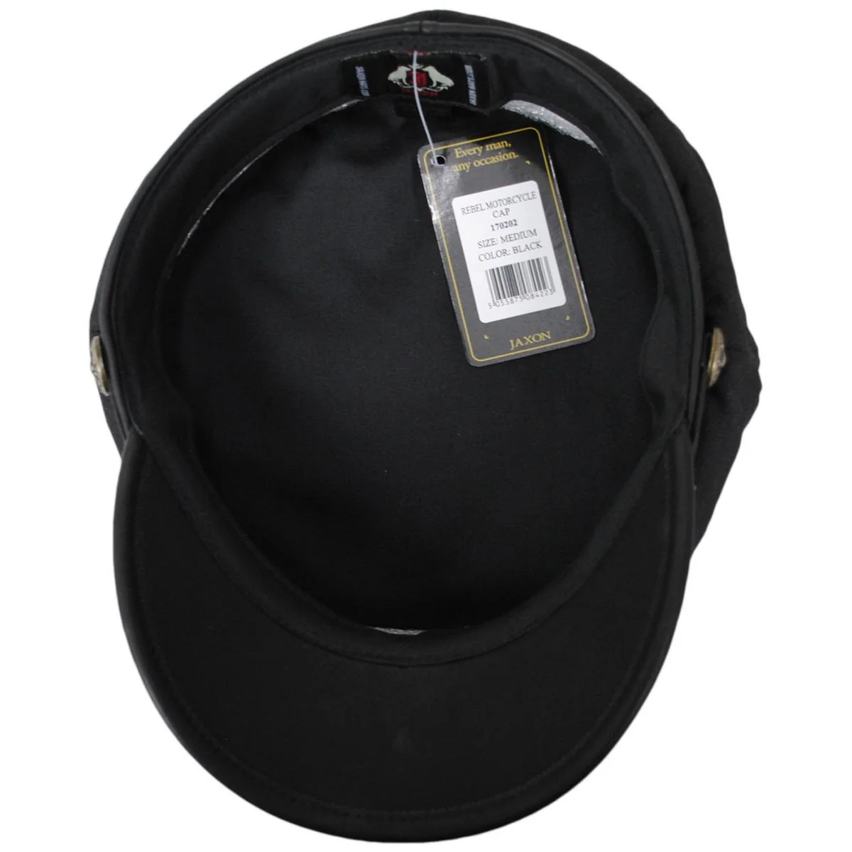 Wholesale Rebel Wax Cotton Blend Motorcycle Cap B2B Pre-Pack - Image 4