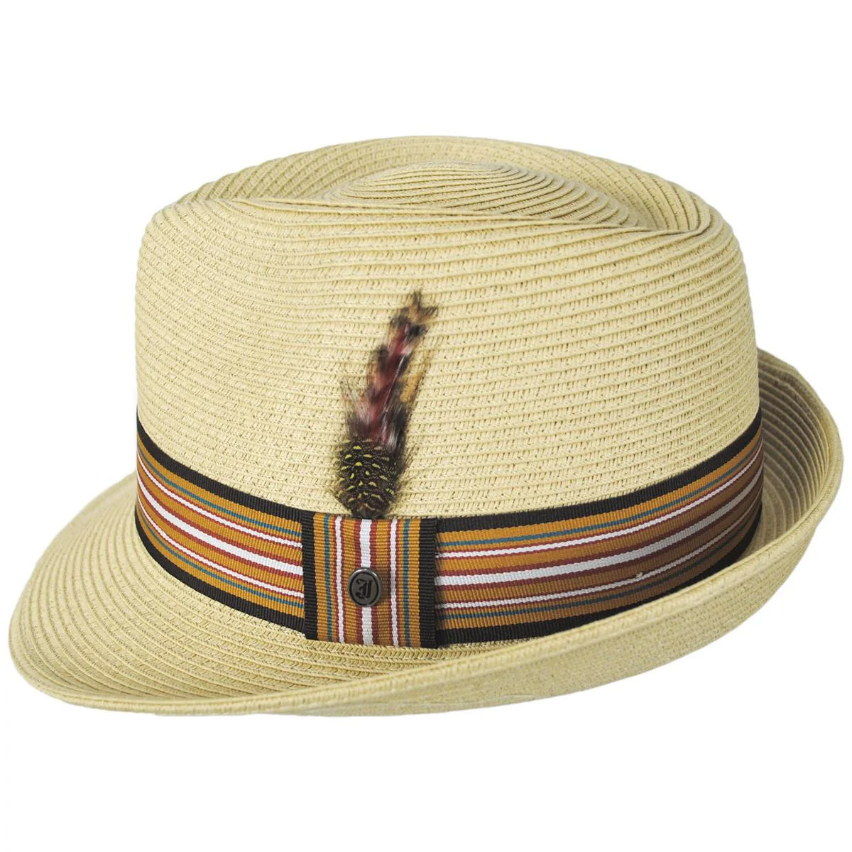 Wholesale Ridley Toyo Straw Trilby Fedora Hat B2B Pre-Pack - Image 5