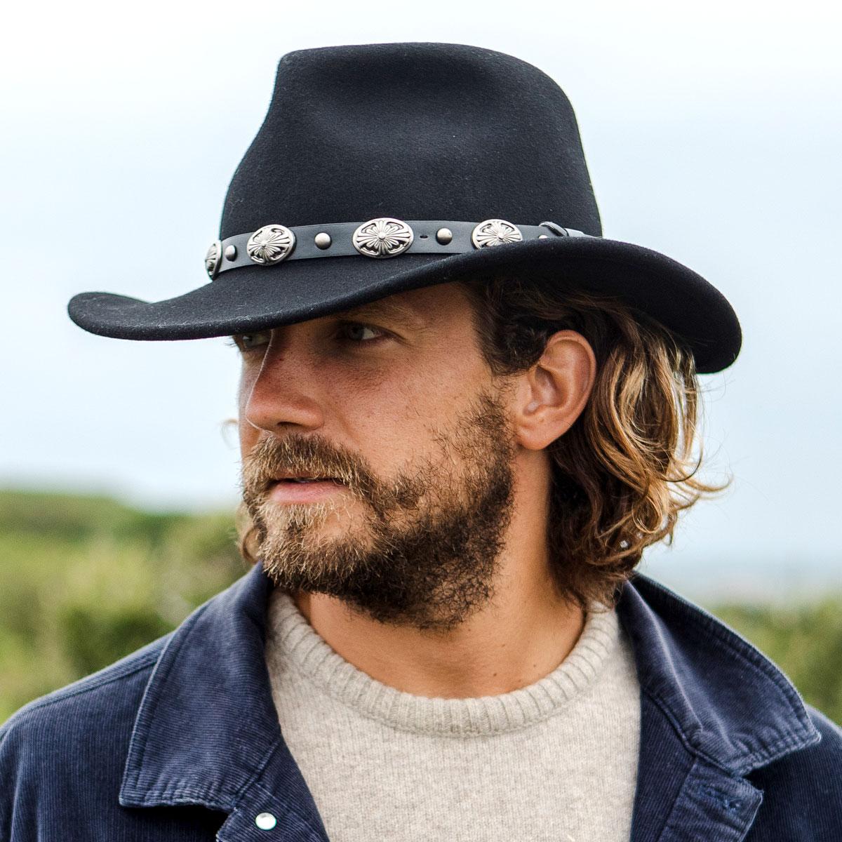 Wholesale Tombstone Wool Felt Cowboy Hat B2B Pre-Pack - Image 2