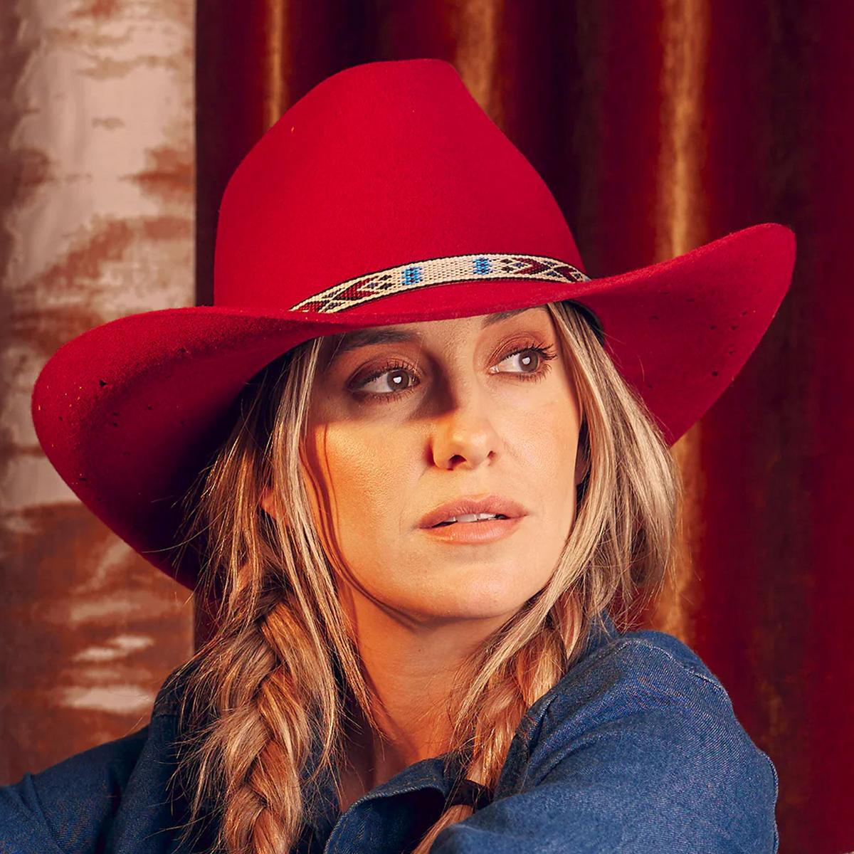 Lainey Wilson Wild Horses Wool Felt Western Hat - Image 2