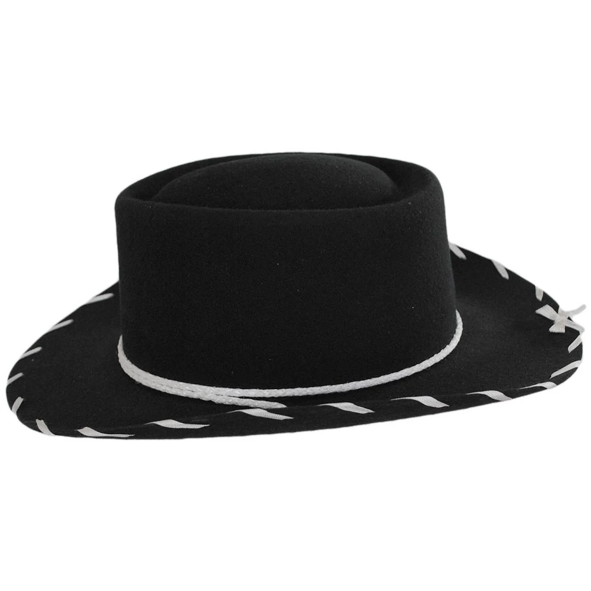 Kid's Woody Wool Felt Western Hat - Image 3