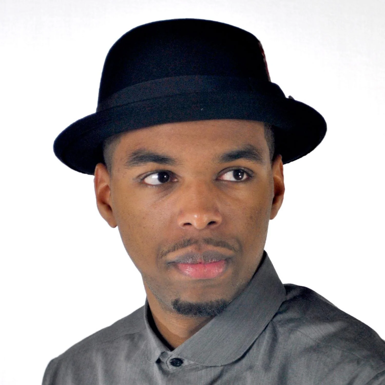 Wool Felt Diamond Crown Fedora Hat - Image 4