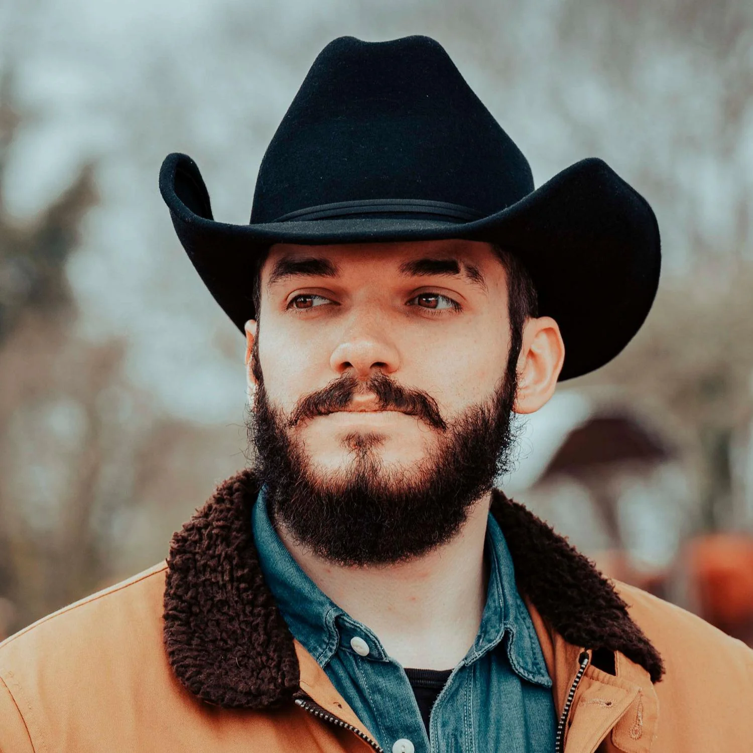 Wool Felt Western Hat - Image 9