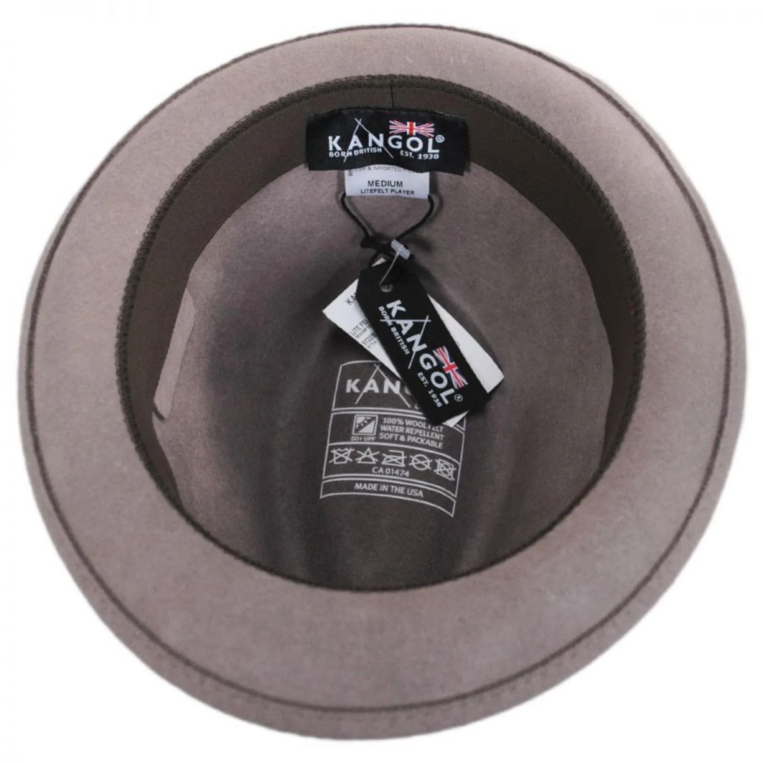 Wool LiteFelt Player Fedora Hat - Image 12