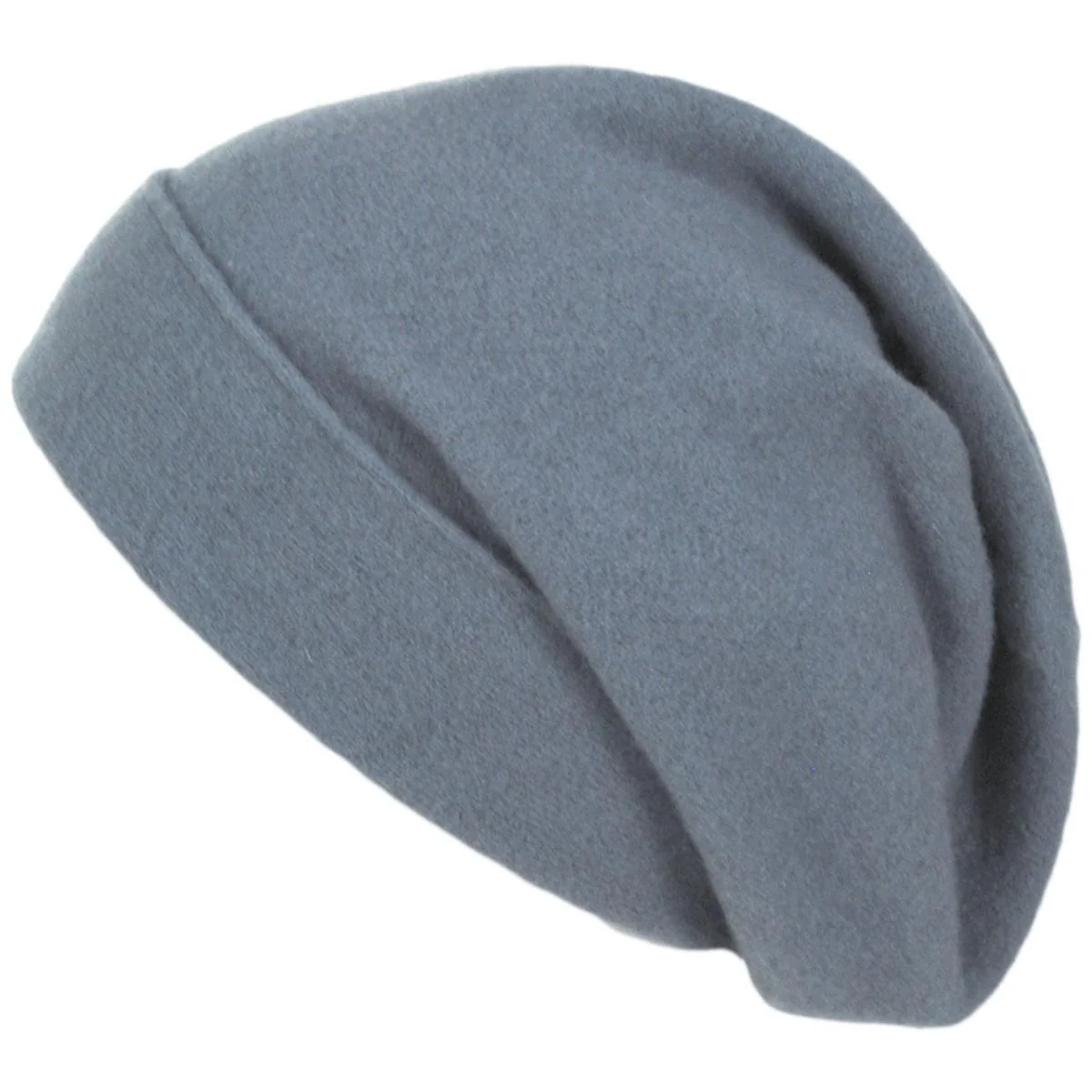 Wool Slouchy Beanie Hat - Image 3