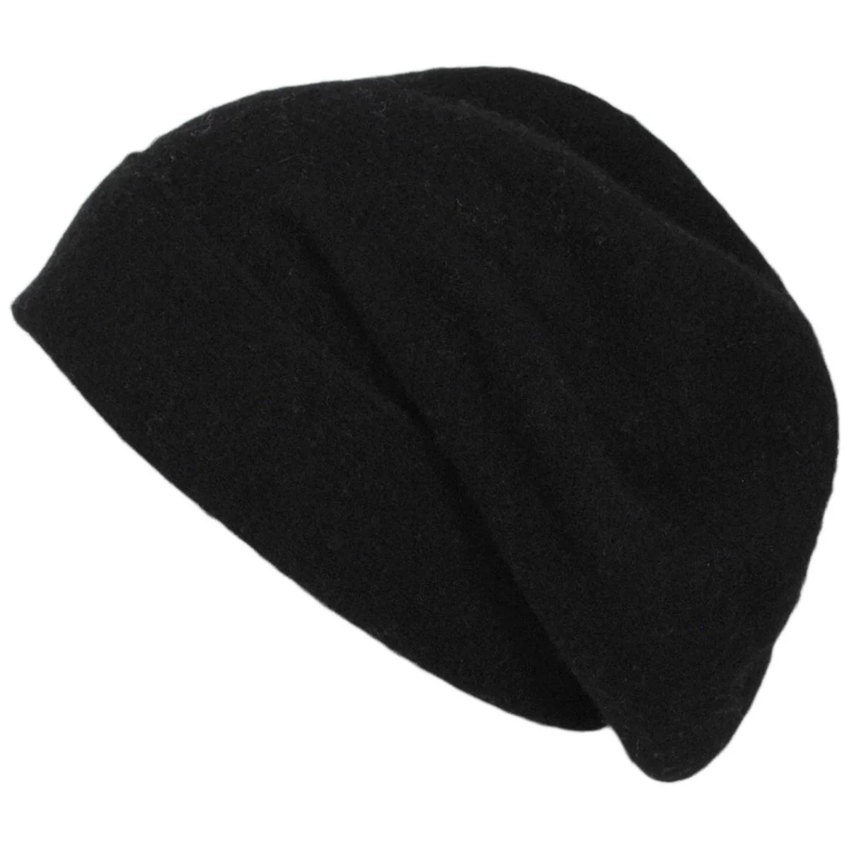 Wool Slouchy Beanie Hat - Image 6