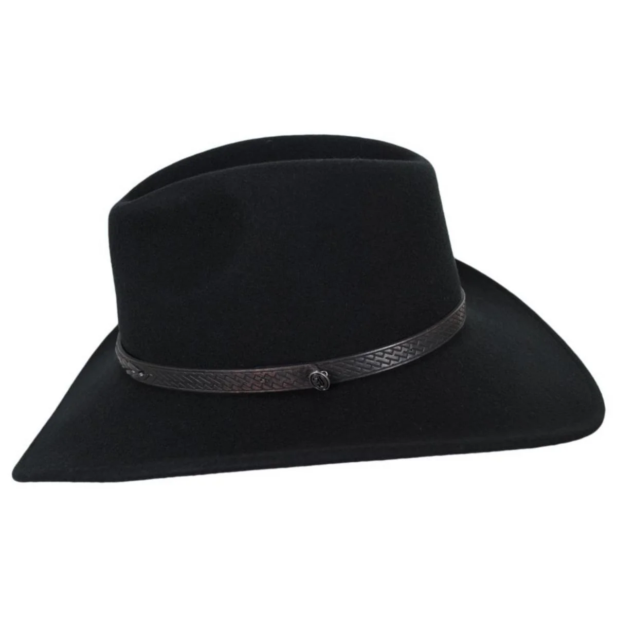 Wyatt Wool Felt Western Cowboy Hat - Image 4