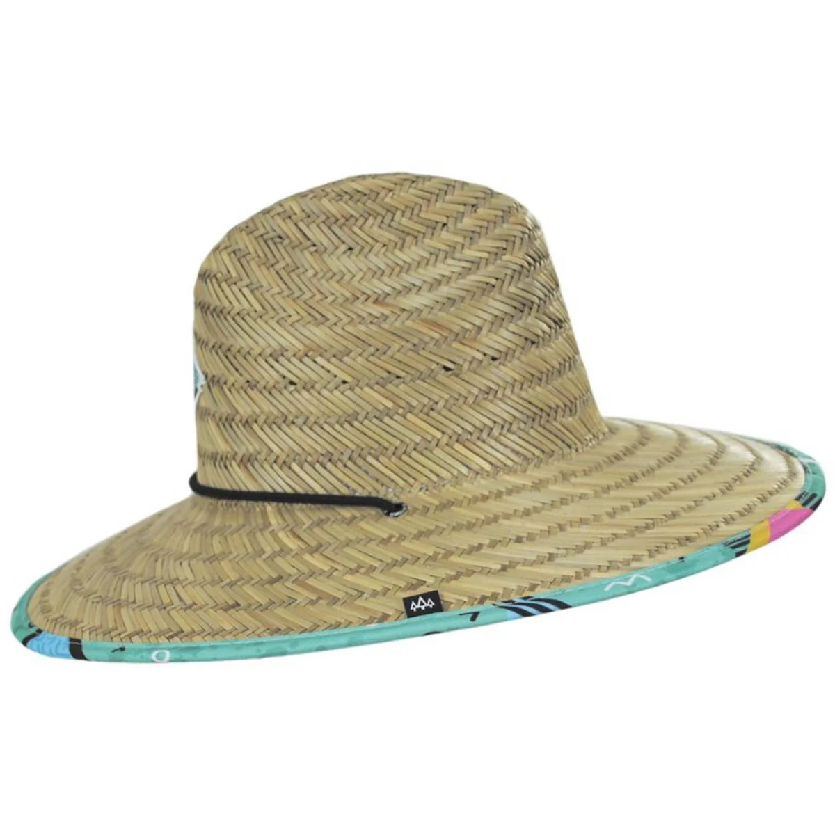 Youth Bel Air Straw Lifeguard Hat - Image 3