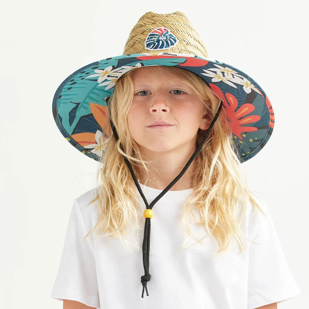 Youth Laguna Straw Lifeguard Hat - Image 6