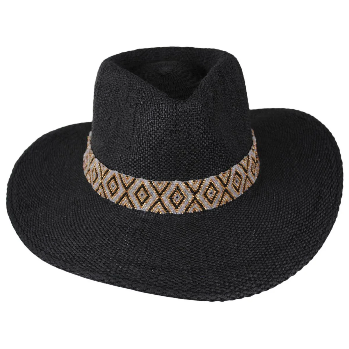 Zendaya Toyo Straw Fedora Hat - Image 3